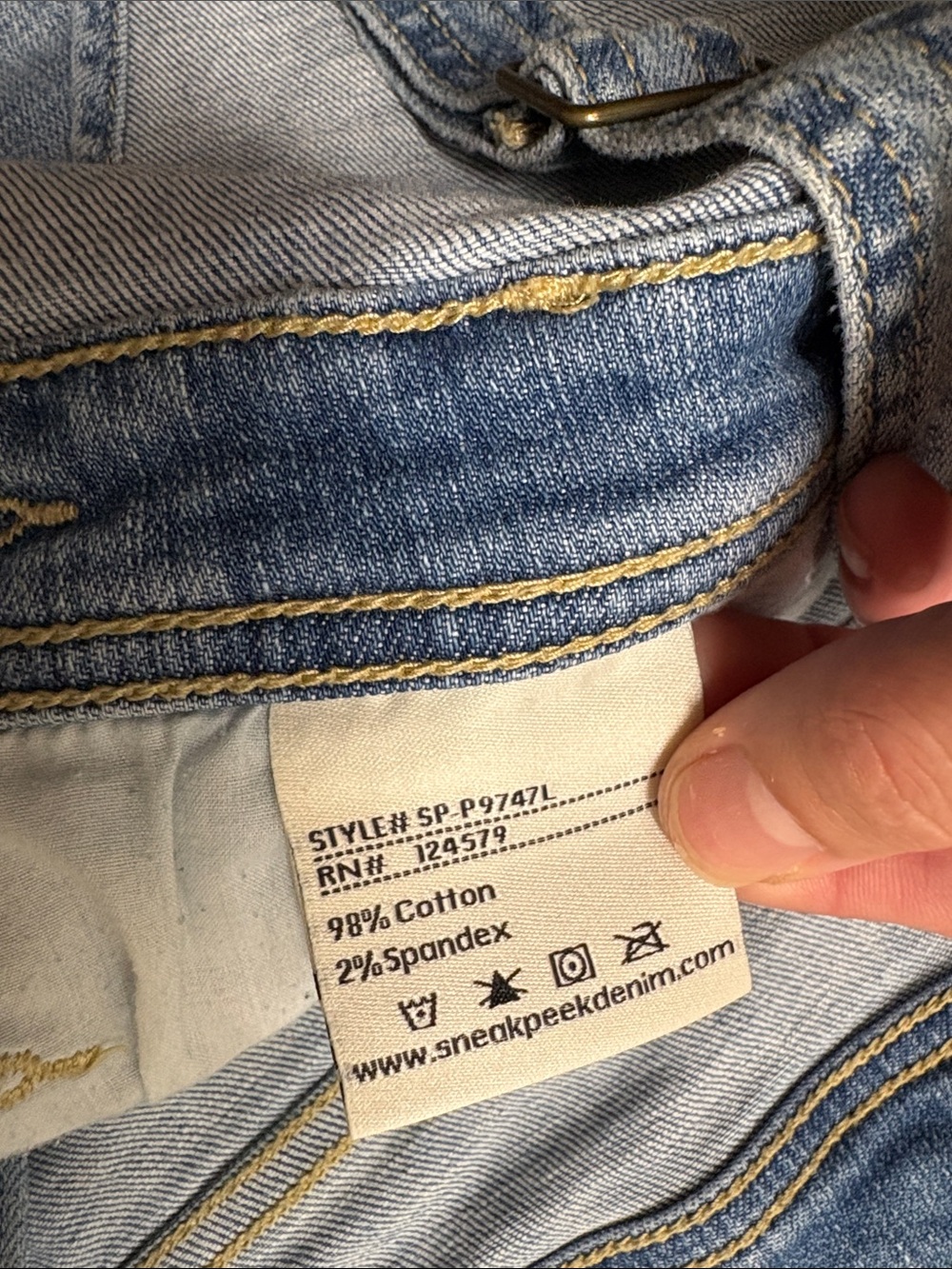 OFFERS OPEN! Stevie Hender Light Distressed Denim Overalls Women’s med overalls - Picture 3 of 7